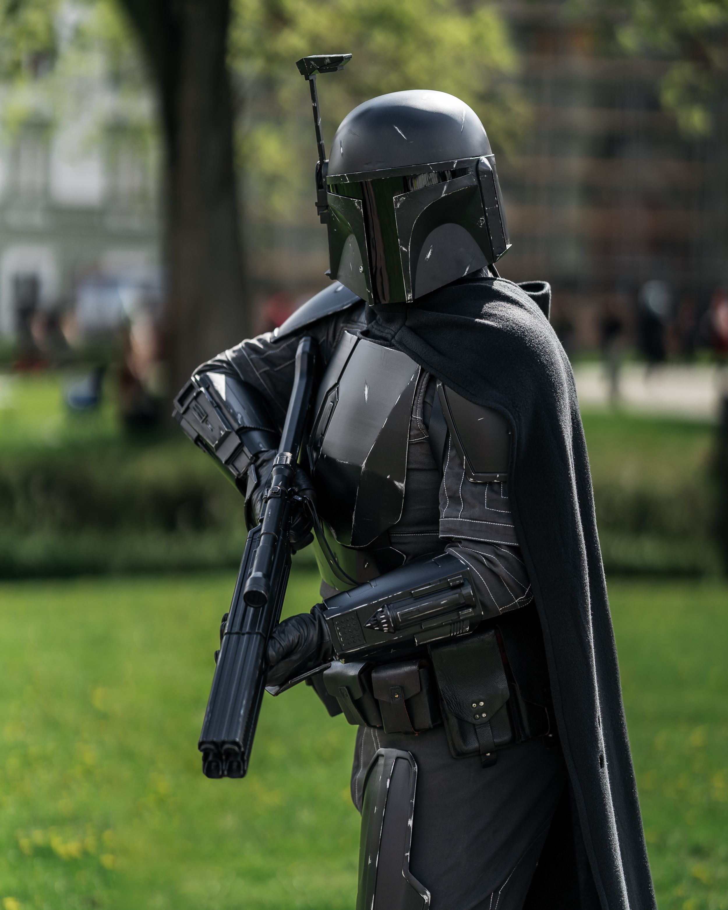 Cosplay eines Mandalorianers von mafrieki_jinn
